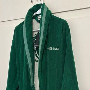 Versace Medusa Terry Bathrobe